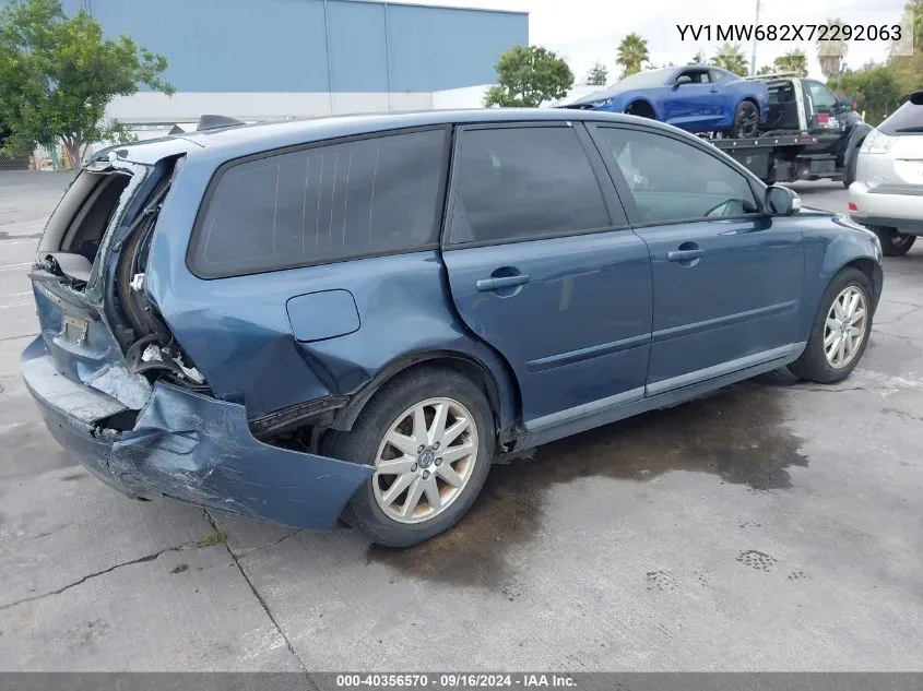 YV1MW682X72292063 2007 Volvo V50 T5