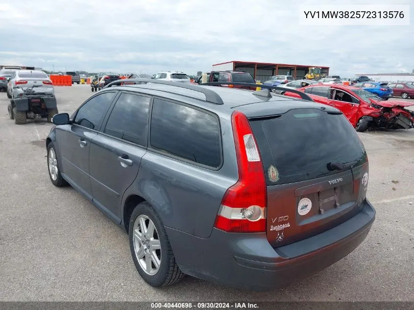 YV1MW382572313576 2007 Volvo V50 2.4I