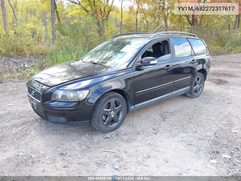 2007 Volvo V50 T5 VIN: YV1MJ682272317617 Lot: 40566198