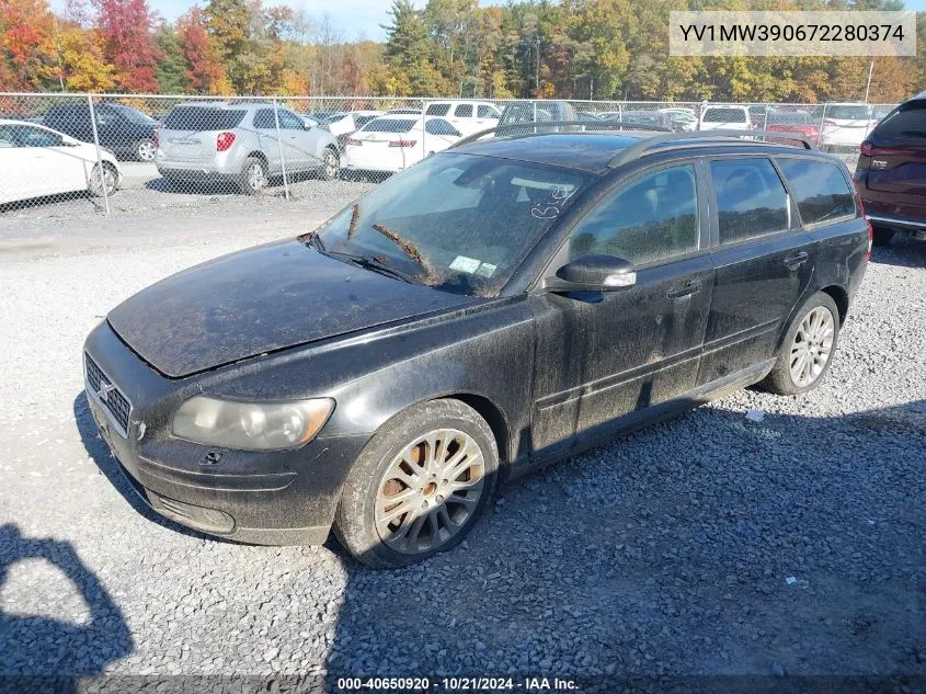 YV1MW390672280374 2007 Volvo V50 2.4I