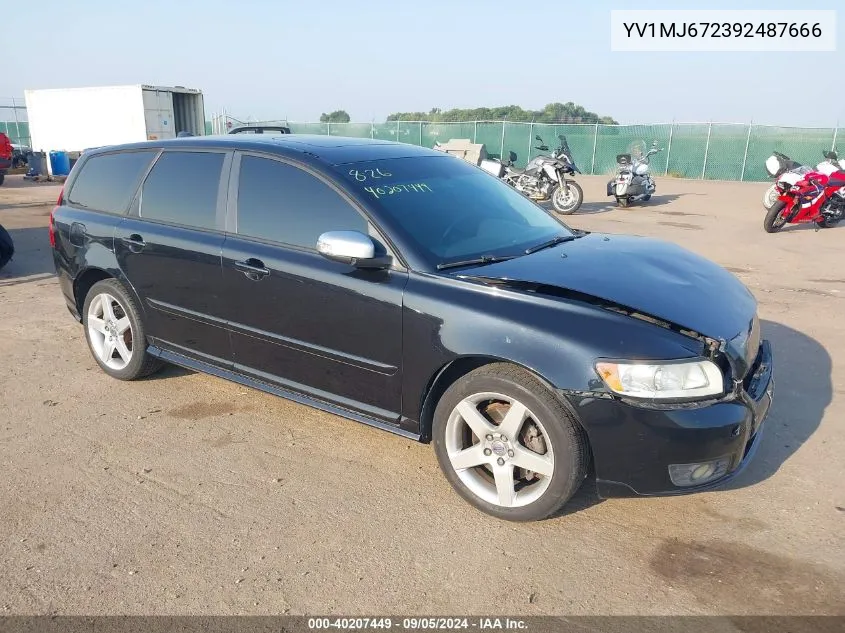 YV1MJ672392487666 2009 Volvo V50 T5 R-Design