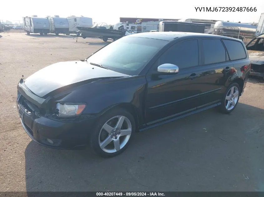 YV1MJ672392487666 2009 Volvo V50 T5 R-Design