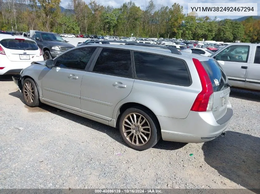 YV1MW382492467294 2009 Volvo V50 2.4I