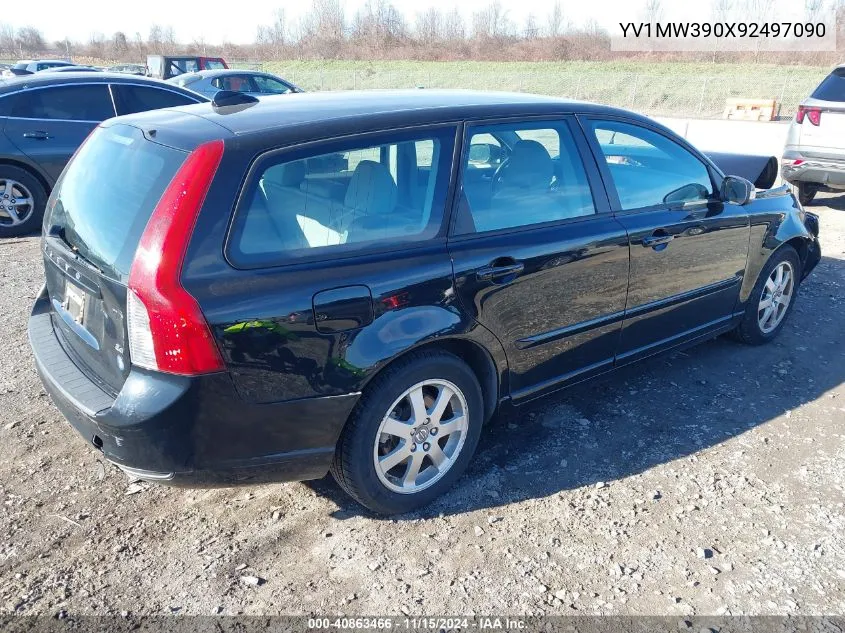 2009 Volvo V50 2.4I VIN: YV1MW390X92497090 Lot: 40863466