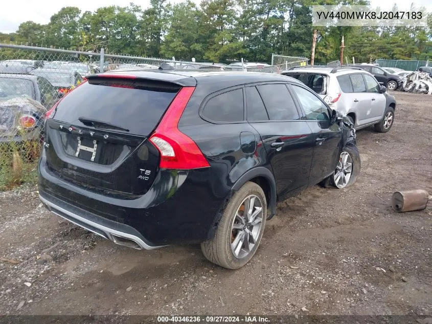 YV440MWK8J2047183 2018 Volvo V60 Cross Country Premier