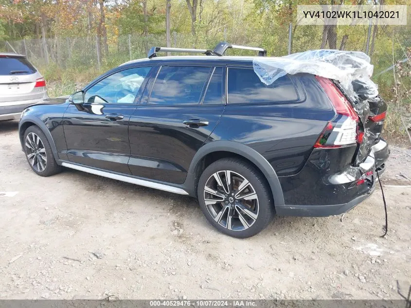 2020 Volvo V60 Cross Country T5 VIN: YV4102WK1L1042021 Lot: 40529476