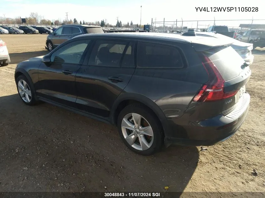 2023 Volvo V60 Cross Country VIN: YV4L12WV5P1105028 Lot: 30048843