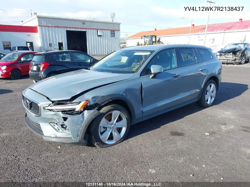 2024 Volvo V60 Cross Country VIN: YV4L12WK7R2138437 Lot: 12131140