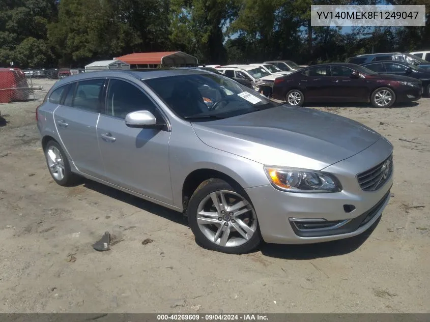 YV140MEK8F1249047 2015 Volvo V60 T5 Premier