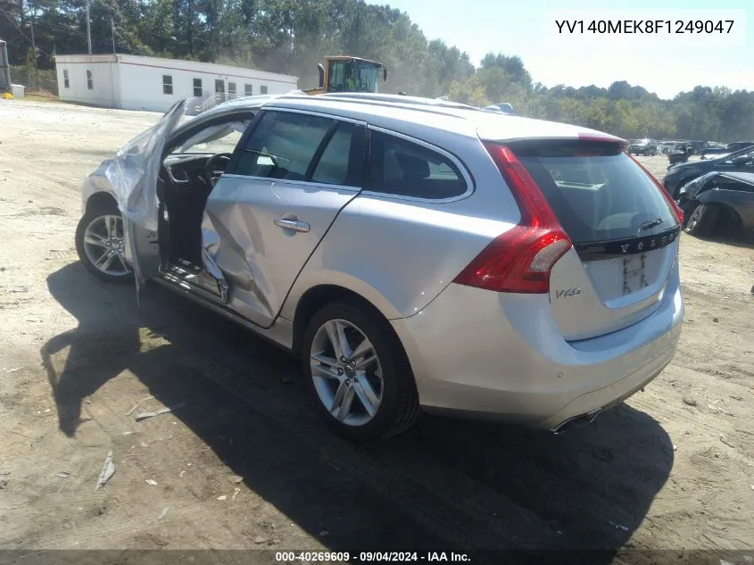 2015 Volvo V60 T5 Premier VIN: YV140MEK8F1249047 Lot: 40269609