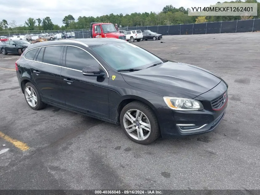 YV140MEKXF1262401 2015 Volvo V60 T5 Premier