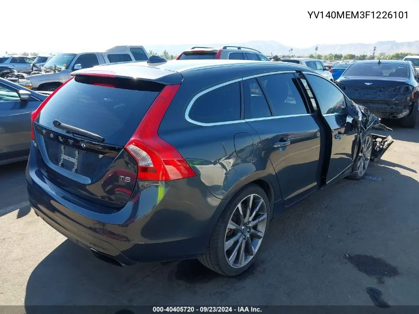 2015 Volvo V60 T5 Platinum VIN: YV140MEM3F1226101 Lot: 40405720