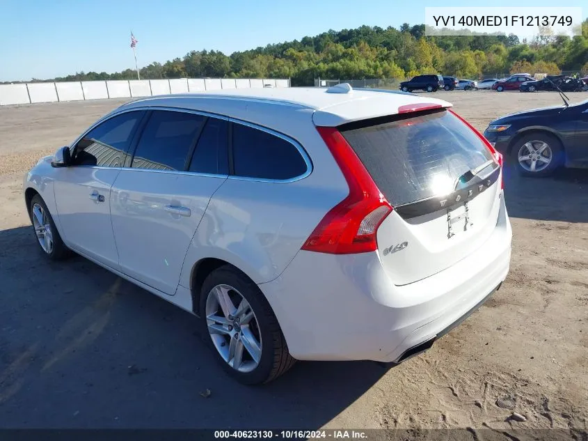 2015 Volvo V60 T5 Platinum VIN: YV140MED1F1213749 Lot: 40623130