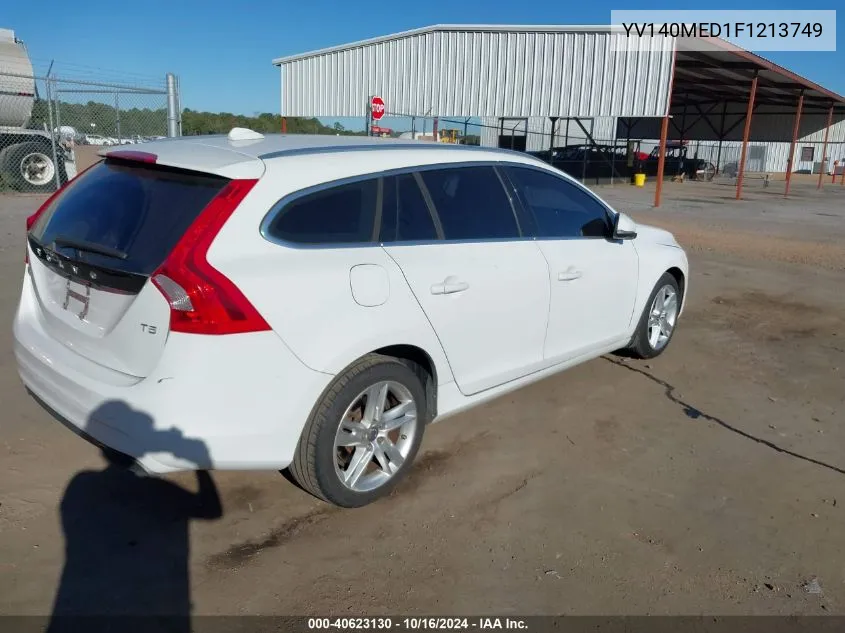 2015 Volvo V60 T5 Platinum VIN: YV140MED1F1213749 Lot: 40623130