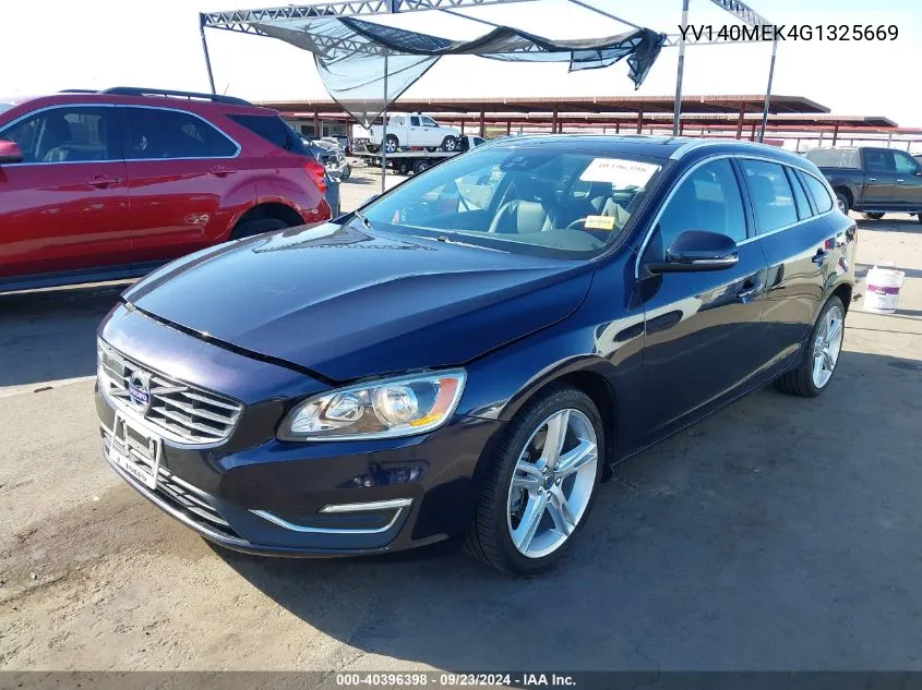 YV140MEK4G1325669 2016 Volvo V60 T5 Drive-E Premier