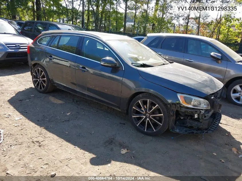 YV140MEM1G1298335 2016 Volvo V60 T5 Platinum