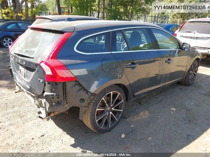 YV140MEM1G1298335 2016 Volvo V60 T5 Platinum