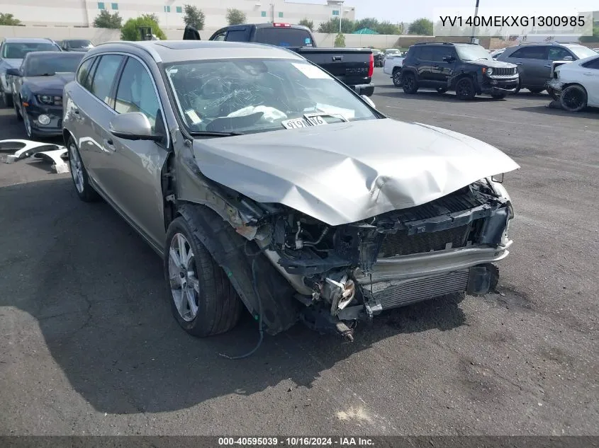 YV140MEKXG1300985 2016 Volvo V60 T5 Drive-E Premier