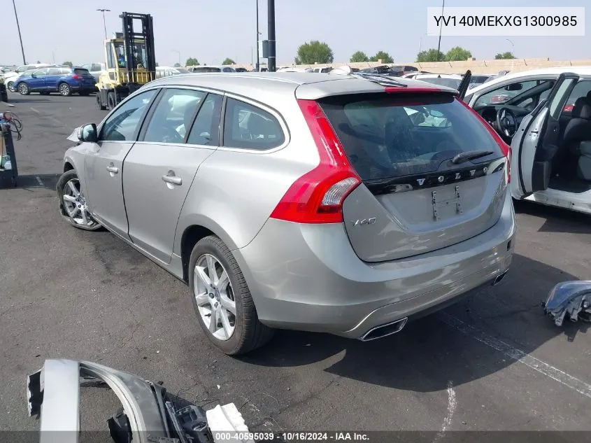 YV140MEKXG1300985 2016 Volvo V60 T5 Drive-E Premier