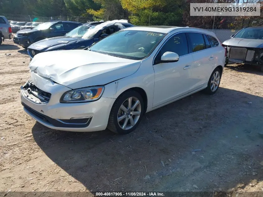 2016 Volvo V60 T5 Drive-E Premier VIN: YV140MEK9G1319284 Lot: 40817905