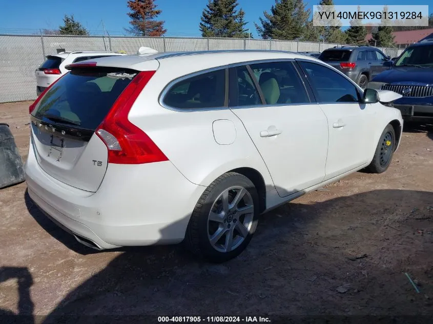 2016 Volvo V60 T5 Drive-E Premier VIN: YV140MEK9G1319284 Lot: 40817905