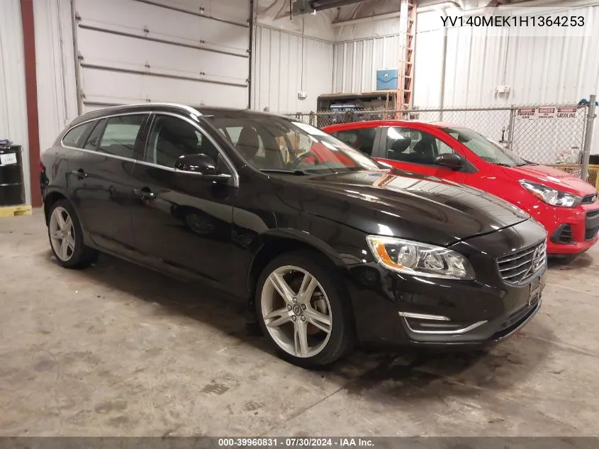 YV140MEK1H1364253 2017 Volvo V60 T5 Premier