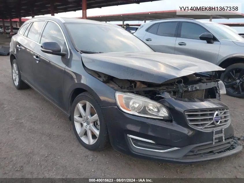 YV140MEK8H1367358 2017 Volvo V60 T5 Premier