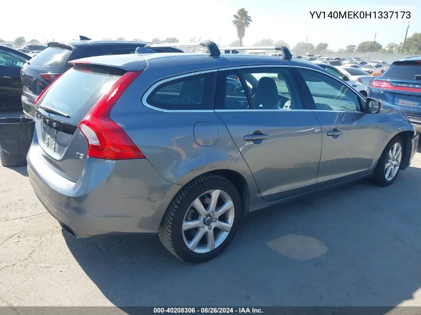 YV140MEK0H1337173 2017 Volvo V60 T5 Premier