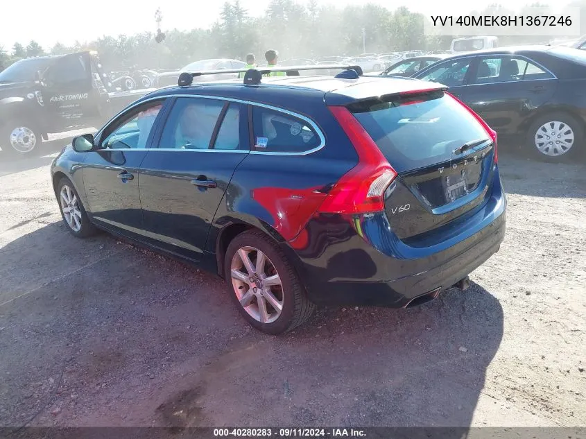 YV140MEK8H1367246 2017 Volvo V60 T5 Premier