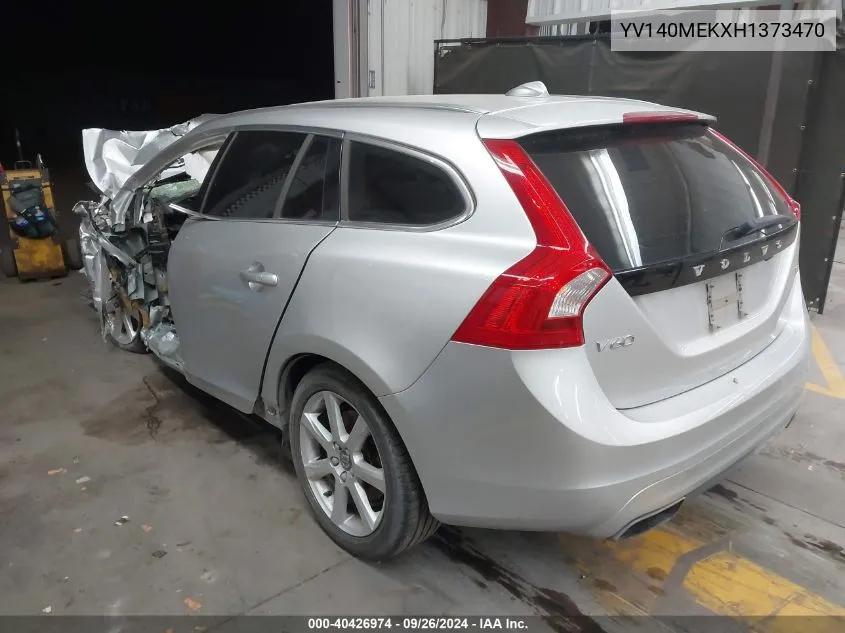 2017 Volvo V60 T5 Premier VIN: YV140MEKXH1373470 Lot: 40426974