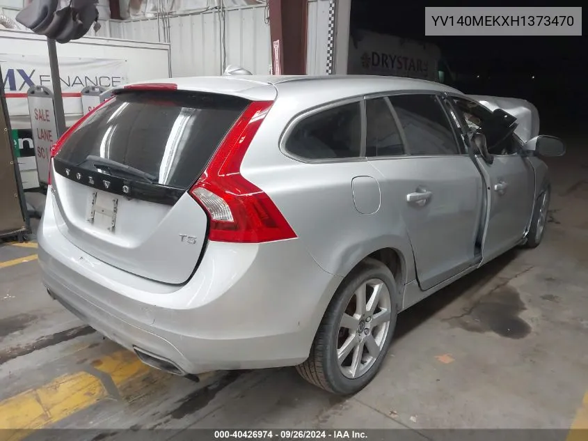 2017 Volvo V60 T5 Premier VIN: YV140MEKXH1373470 Lot: 40426974