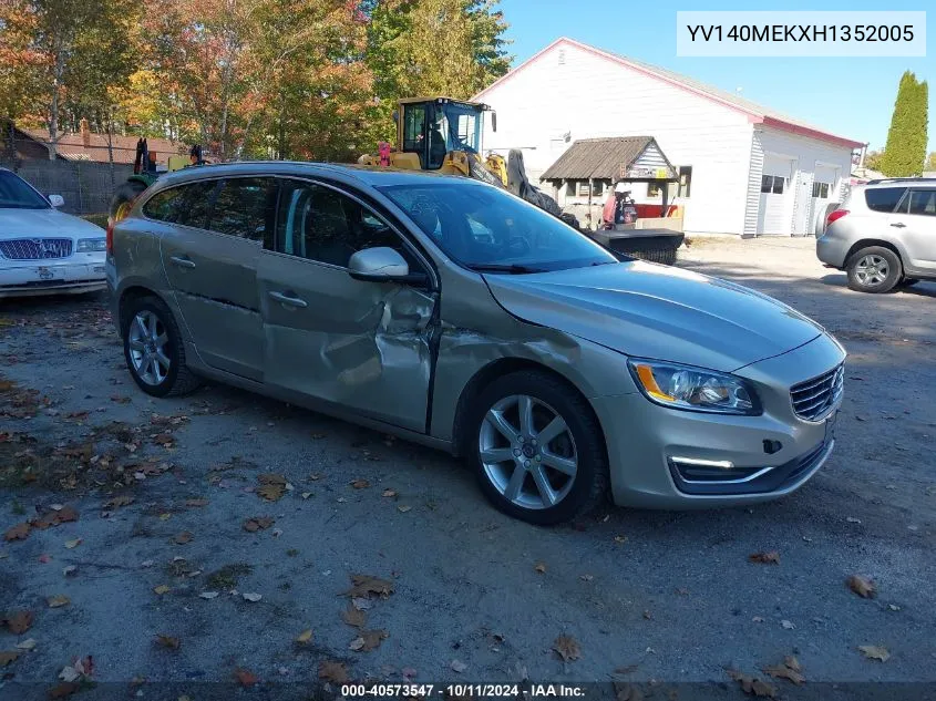 YV140MEKXH1352005 2017 Volvo V60 T5 Premier