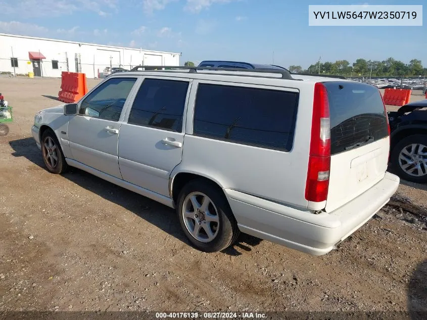 1998 Volvo V70 Glt VIN: YV1LW5647W2350719 Lot: 40176139