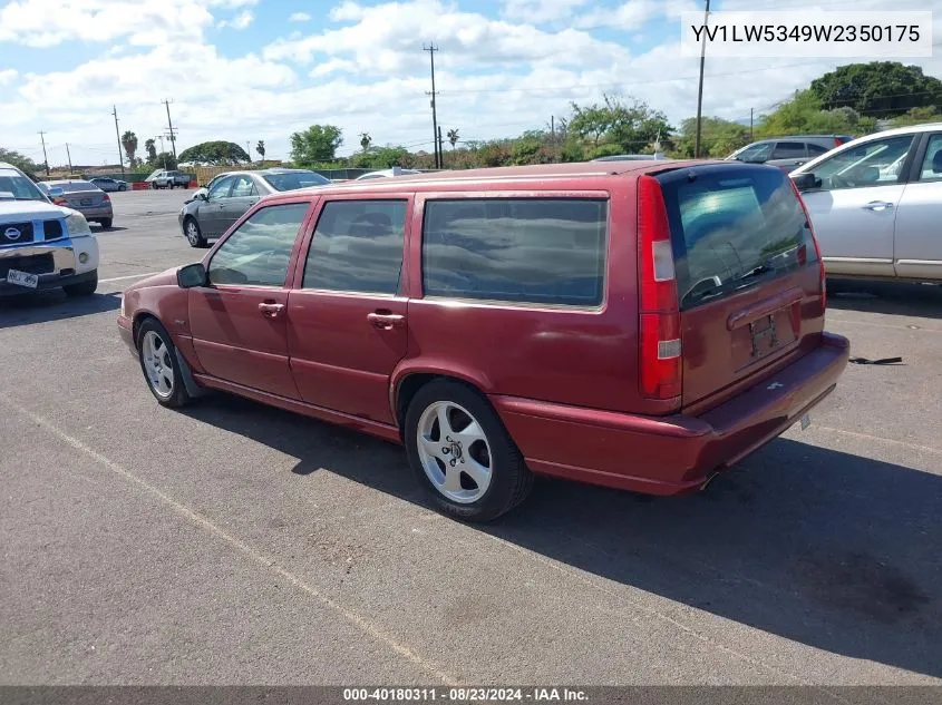 1998 Volvo V70 T5 VIN: YV1LW5349W2350175 Lot: 40180311