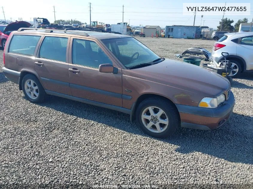 1998 Volvo V70 Awd VIN: YV1LZ5647W2477655 Lot: 40397046