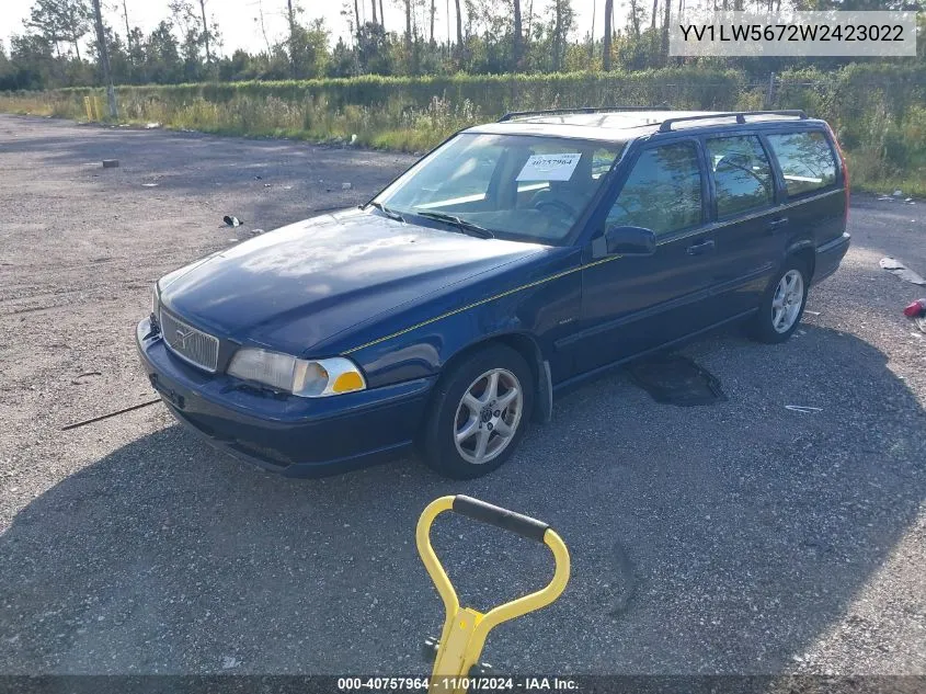 YV1LW5672W2423022 1998 Volvo V70 Glt