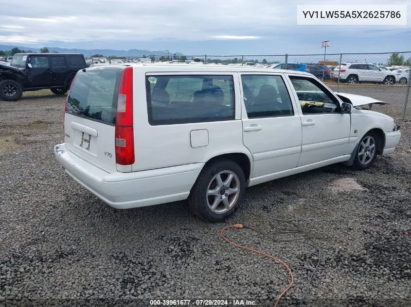 1999 Volvo V70 VIN: YV1LW55A5X2625786 Lot: 39961677