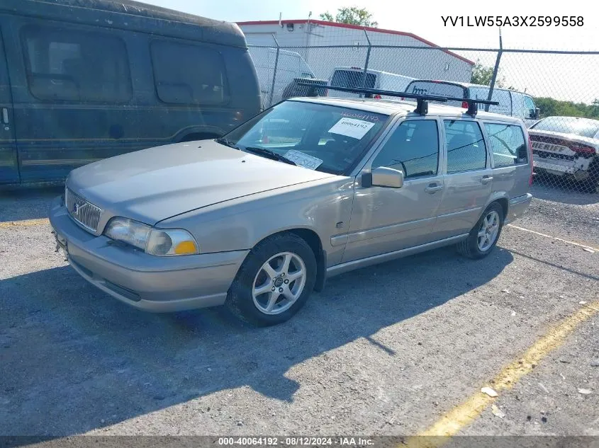 1999 Volvo V70 VIN: YV1LW55A3X2599558 Lot: 40064192