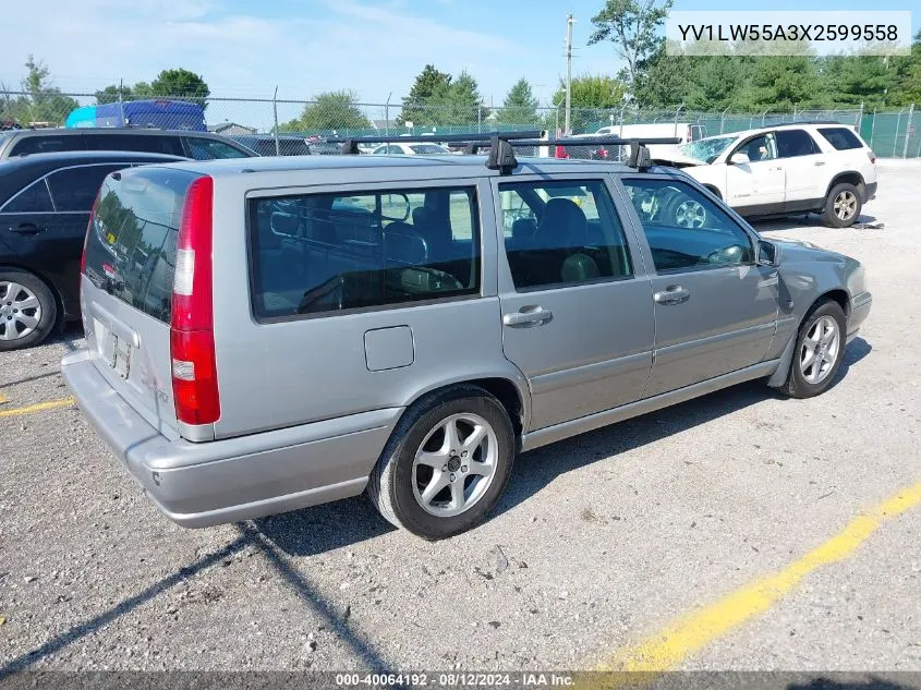 1999 Volvo V70 VIN: YV1LW55A3X2599558 Lot: 40064192