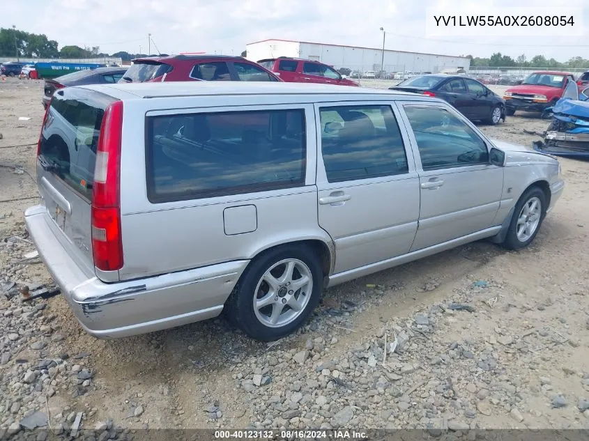 1999 Volvo V70 VIN: YV1LW55A0X2608054 Lot: 40123132