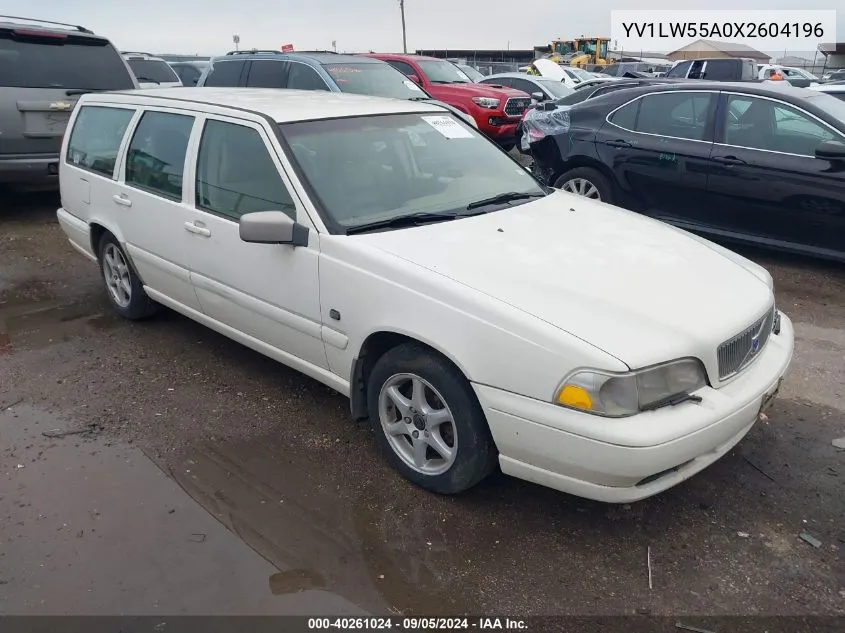 1999 Volvo V70 VIN: YV1LW55A0X2604196 Lot: 40261024