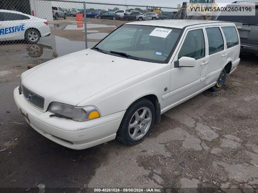 1999 Volvo V70 VIN: YV1LW55A0X2604196 Lot: 40261024