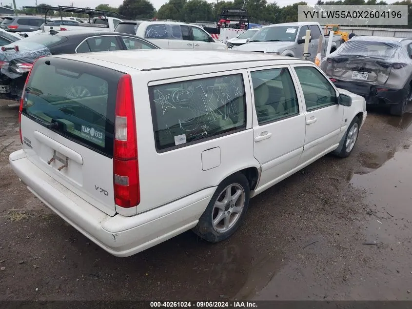 YV1LW55A0X2604196 1999 Volvo V70