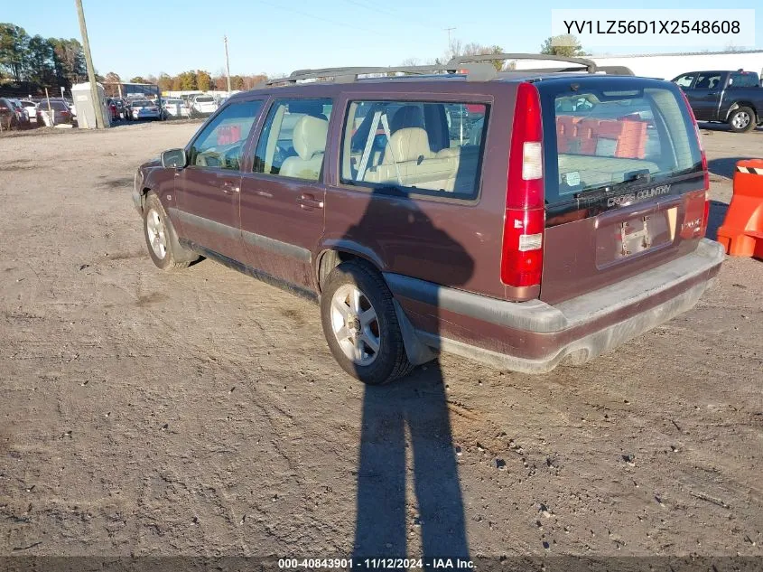 1999 Volvo V70 Xc VIN: YV1LZ56D1X2548608 Lot: 40843901