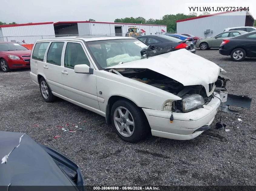 2000 Volvo V70 Se VIN: YV1LW61JXY2721944 Lot: 39361610