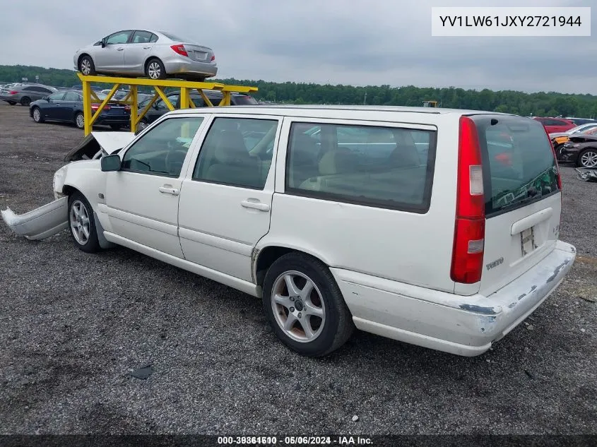 YV1LW61JXY2721944 2000 Volvo V70 Se