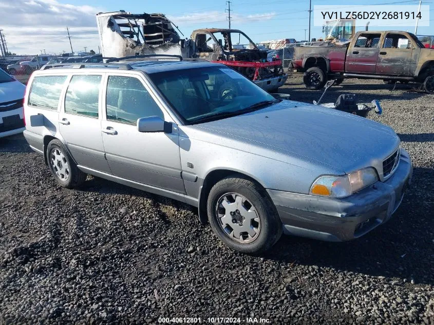 2000 Volvo V70 Xc/Se VIN: YV1LZ56D2Y2681914 Lot: 40612801