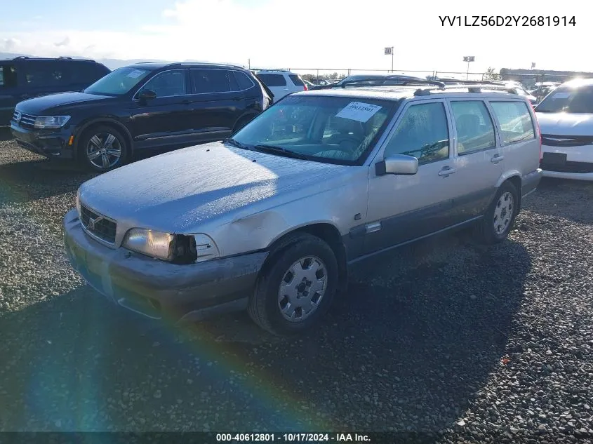 YV1LZ56D2Y2681914 2000 Volvo V70 Xc/Se