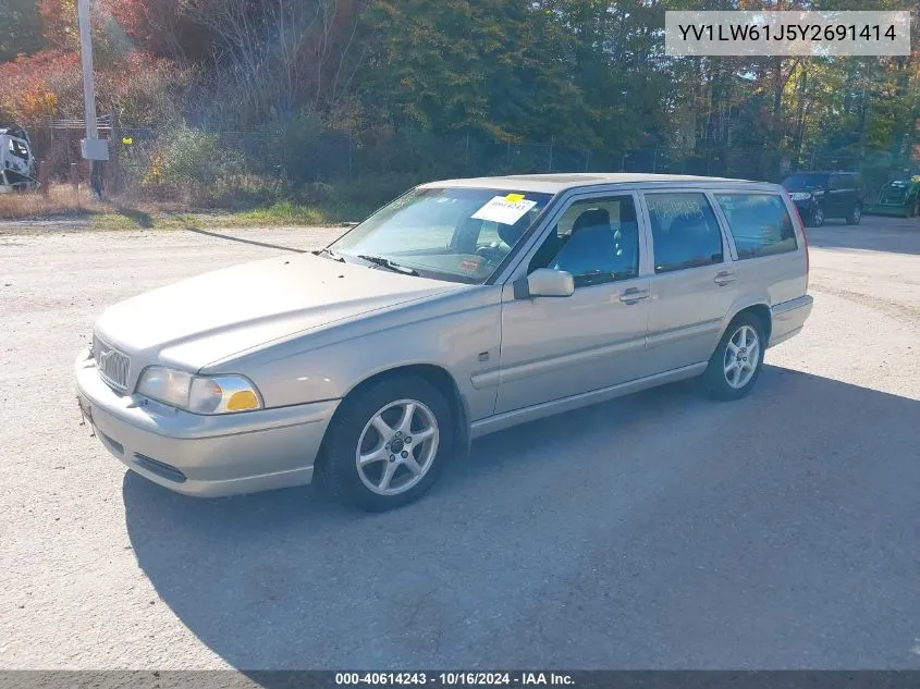 2000 Volvo V70 Se VIN: YV1LW61J5Y2691414 Lot: 40614243