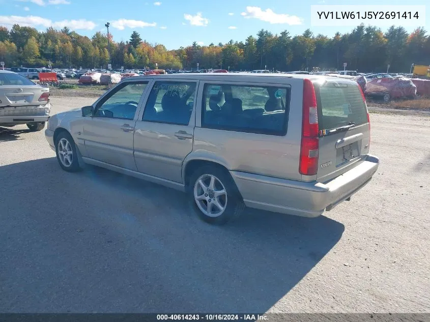 2000 Volvo V70 Se VIN: YV1LW61J5Y2691414 Lot: 40614243